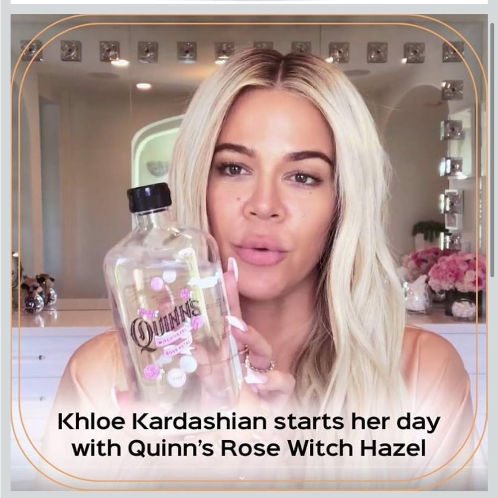 Quinn’s Witch Hazel Rose Petal Toner. New sealed. - Picture 2 of 6